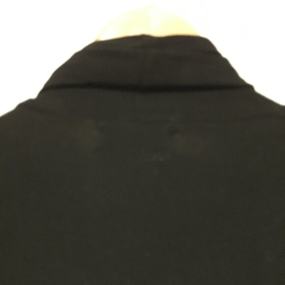 Danier Genuine Leather Sleeve Open Waterfall Handkerchief Cardigan - Picture 8 of 16